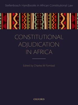 cover image of Constitutional Adjudication in Africa